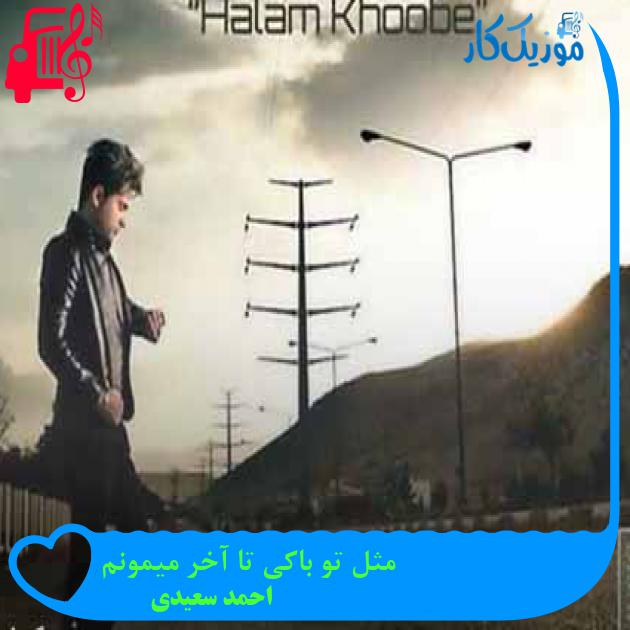 آهنگ مثل تو باکی تا آخر میمونم از احمد سعیدی + متن ترانه آهنگ مثل تو باکی تا آخر میمونم از احمد سعیدی + متن ترانه