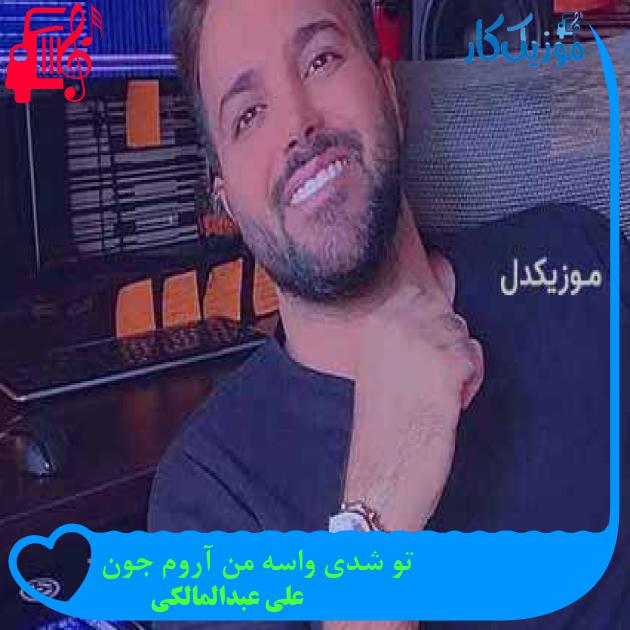 آهنگ تو شدی واسه من آروم جون از علی عبدالمالکی + متن ترانه آهنگ تو شدی واسه من آروم جون از علی عبدالمالکی + متن ترانه