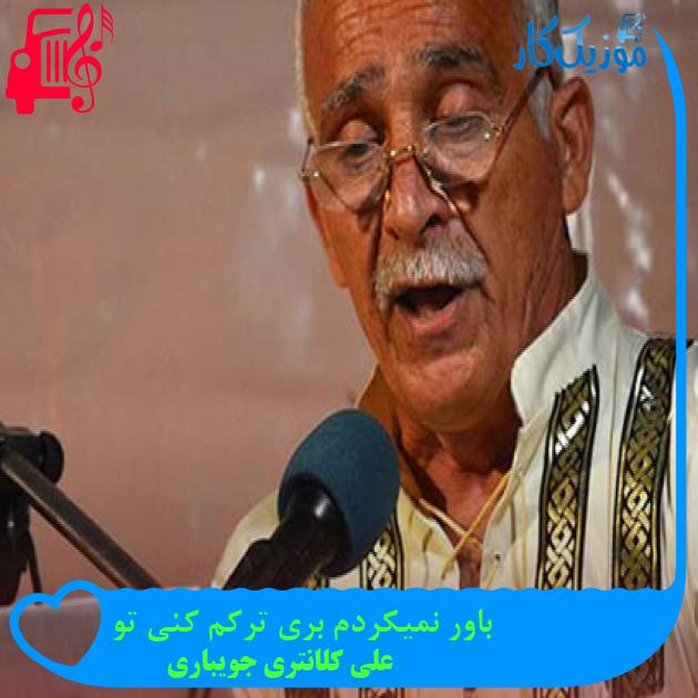 آهنگ باور نمیکردم بری ترکم کنی تو از علی کلانتری جویباری آهنگ باور نمیکردم بری ترکم کنی تو از علی کلانتری جویباری