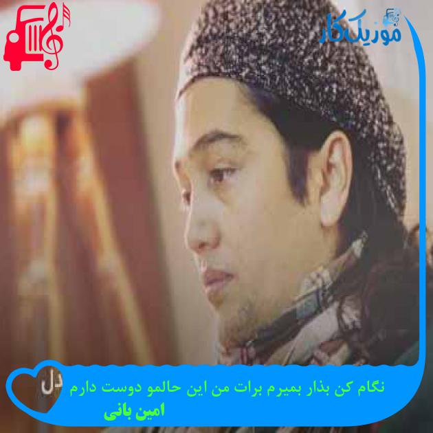 آهنگ نگام کن بذار بمیرم برات من این حالمو دوست دارم از امین بانی + متن ترانه آهنگ نگام کن بذار بمیرم برات من این حالمو دوست دارم از امین بانی + متن ترانه