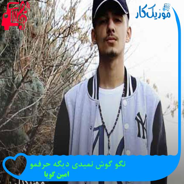 آهنگ نگو گوش نمیدی دیگه حرفمو از امین گویا + متن ترانه آهنگ نگو گوش نمیدی دیگه حرفمو از امین گویا + متن ترانه