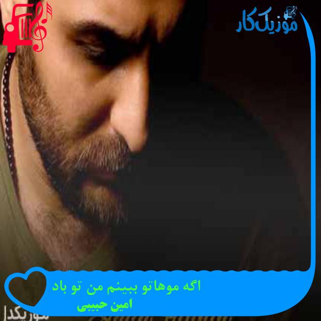 آهنگ اگه موهاتو ببینم من تو باد از امین حبیبی + متن ترانه آهنگ اگه موهاتو ببینم من تو باد از امین حبیبی + متن ترانه