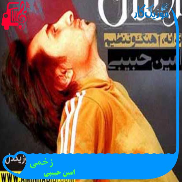 آهنگ زخمی از امین حبیبی + متن ترانه آهنگ زخمی از امین حبیبی + متن ترانه
