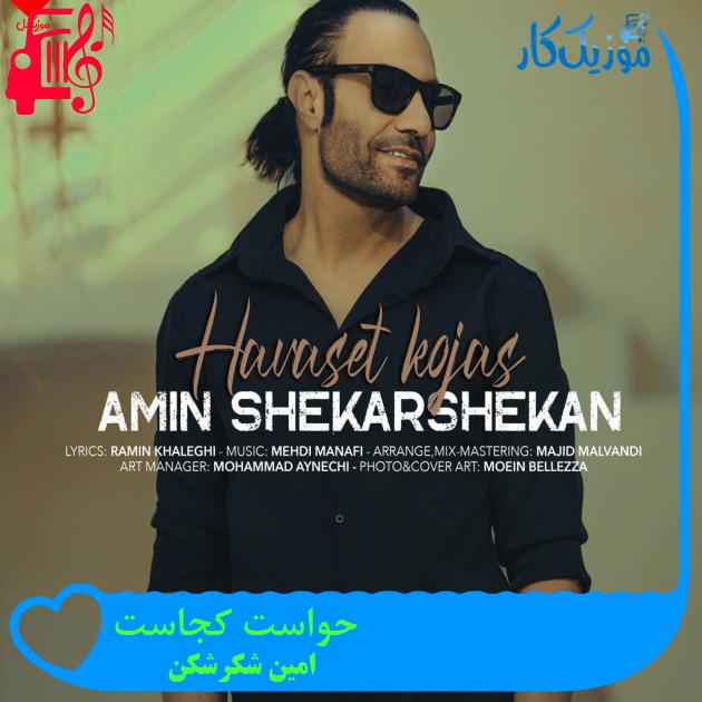 آهنگ حواست کجاست از امین شکرشکن + متن ترانه