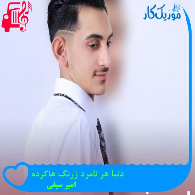 آهنگ دنیا هر نامرد زرنگ هاکرده از امیر سیفی + متن ترانه آهنگ دنیا هر نامرد زرنگ هاکرده از امیر سیفی + متن ترانه