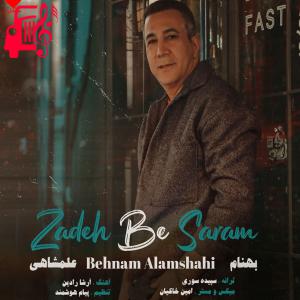 کاور آهنگ زده به سرم از بهنام علمشاهی اثر بهنام علمشاهی