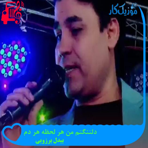 آهنگ دلتنگتم من هر لحظه هر دم از بیدل برزویی + متن ترانه
