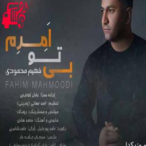 دانلود آهنگ آهنگ بی تو امرم از فهیم محمودی