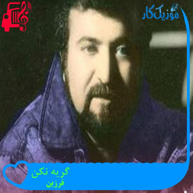 آهنگ گریه نکن از فرزین + متن ترانه