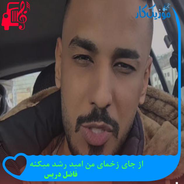 آهنگ از جای زخمای من امید رشد میکنه از فاضل دریس