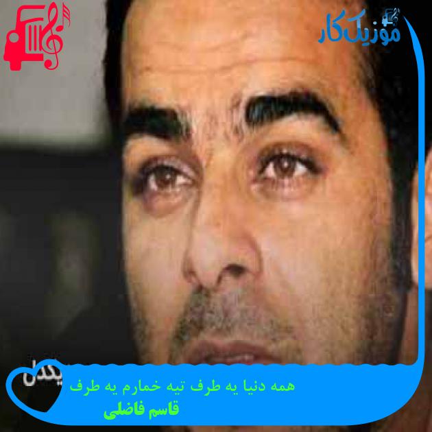 آهنگ همه دنیا یه طرف تیه خمارم یه طرف از قاسم فاضلی + متن ترانه آهنگ همه دنیا یه طرف تیه خمارم یه طرف از قاسم فاضلی + متن ترانه
