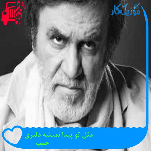آهنگ مثل تو پیدا نمیشه دلبری از حبیب + متن ترانه آهنگ مثل تو پیدا نمیشه دلبری از حبیب + متن ترانه