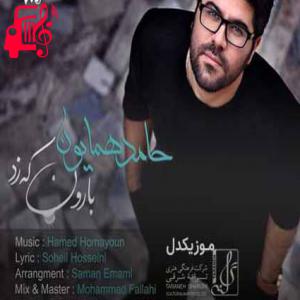 دانلود آهنگ آهنگ بارون که زد چترت فراموشت نشه عشقم از حامد همایون + متن ترانه