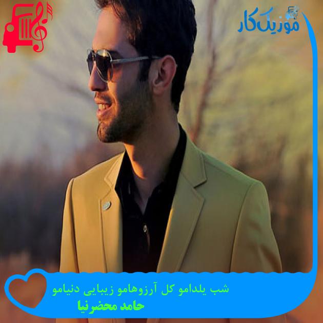 آهنگ شب یلدامو کل آرزوهامو زیبایی دنیامو از حامد محضرنیا + متن ترانه