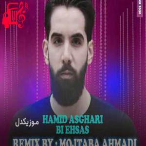 کاور آهنگ ریمیکس بی احساس از حمید اصغری + متن ترانه اثر حمید اصغری