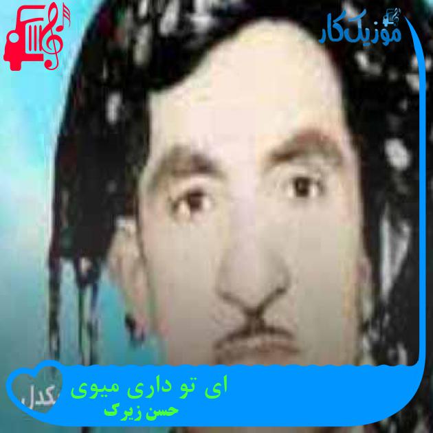 آهنگ ای تو داری میوی از حسن زیرک + متن ترانه آهنگ ای تو داری میوی از حسن زیرک + متن ترانه
