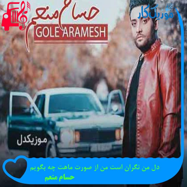 آهنگ دل من نگران است من از صورت ماهت چه بگویم از حسام منعم + متن ترانه آهنگ دل من نگران است من از صورت ماهت چه بگویم از حسام منعم + متن ترانه
