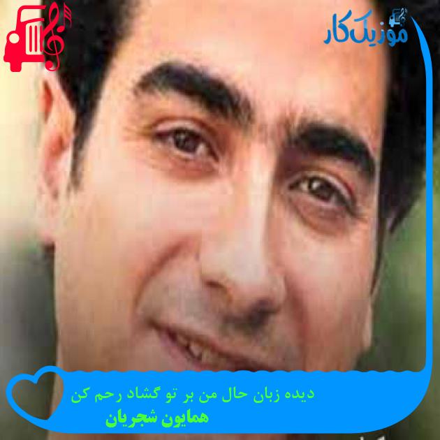 آهنگ دیده زبان حال من بر تو گشاد رحم کن از همایون شجریان + متن ترانه آهنگ دیده زبان حال من بر تو گشاد رحم کن از همایون شجریان + متن ترانه