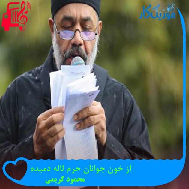 آهنگ از خون جوانان حرم لاله دمیده از محمود کریمی + متن ترانه آهنگ از خون جوانان حرم لاله دمیده از محمود کریمی + متن ترانه