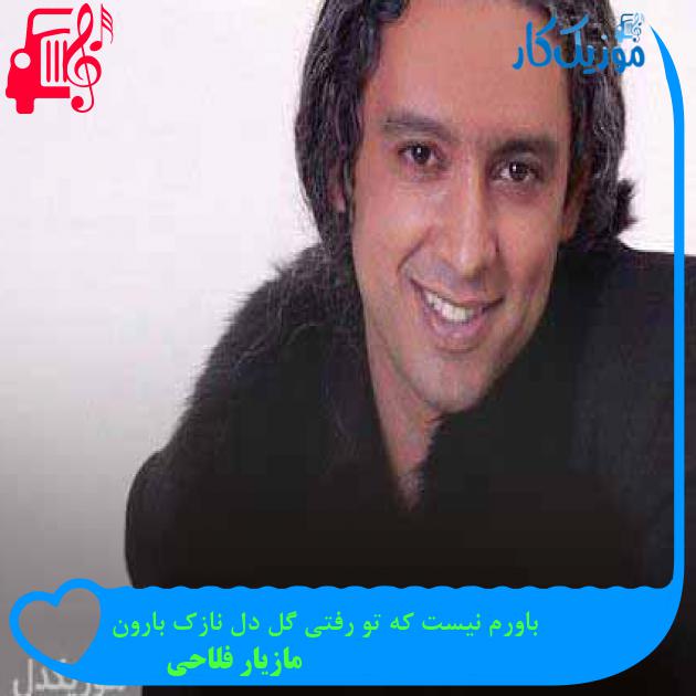 آهنگ باورم نیست که تو رفتی گل دل نازک بارون از مازیار فلاحی + متن ترانه