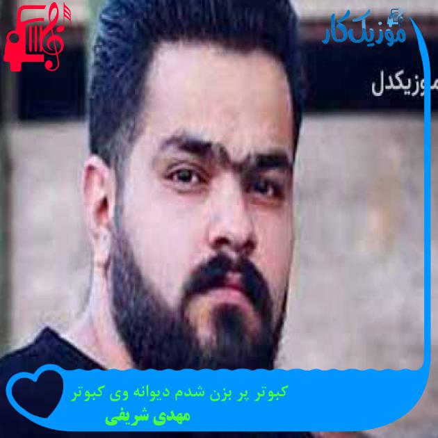 آهنگ کبوتر پر بزن شدم دیوانه وی کبوتر از مهدی شریفی + متن ترانه