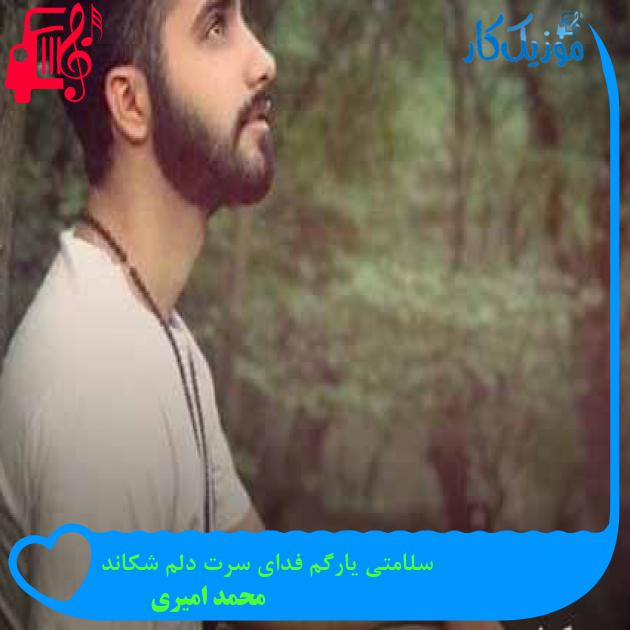 آهنگ سلامتی یارگم فدای سرت دلم شکاند از محمد امیری + متن ترانه آهنگ سلامتی یارگم فدای سرت دلم شکاند از محمد امیری + متن ترانه