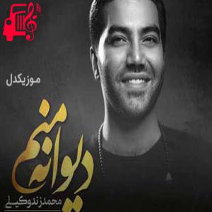 دانلود آهنگ آهنگ دیوانه منم بی تو بی صدا میشکنم از محمد زند وکیلی + متن ترانه