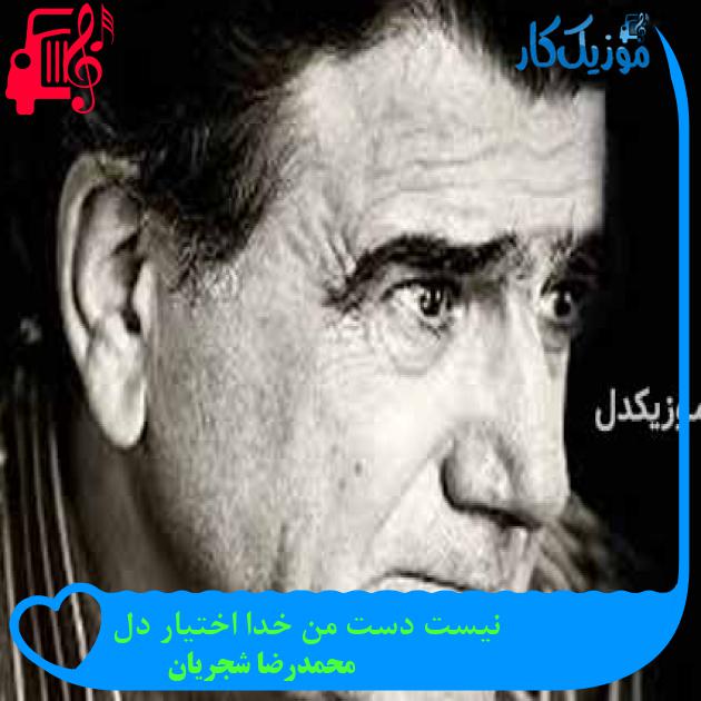 آهنگ نیست دست من خدا اختیار دل از محمدرضا شجریان + متن ترانه