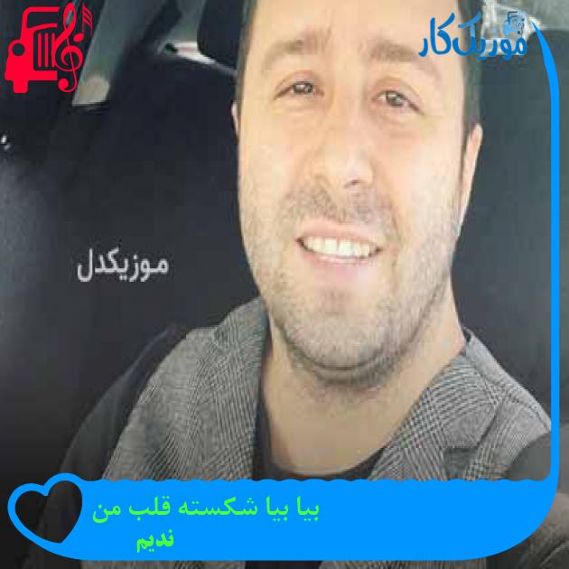 آهنگ بیا بیا شکسته قلب من از ندیم + متن ترانه