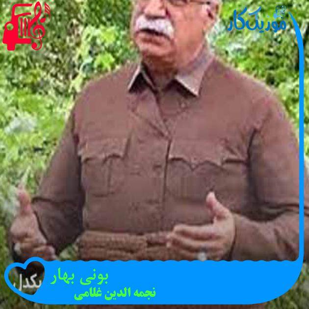 آهنگ بونی بهار از نجمه الدین غلامی + متن ترانه آهنگ بونی بهار از نجمه الدین غلامی + متن ترانه