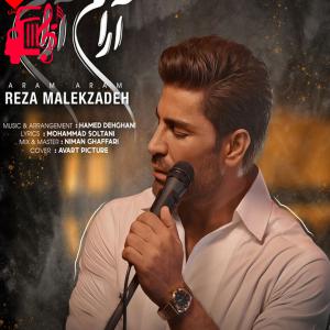 کاور آهنگ آرام آرام از رضا ملک زاده + متن ترانه اثر رضا ملک زاده