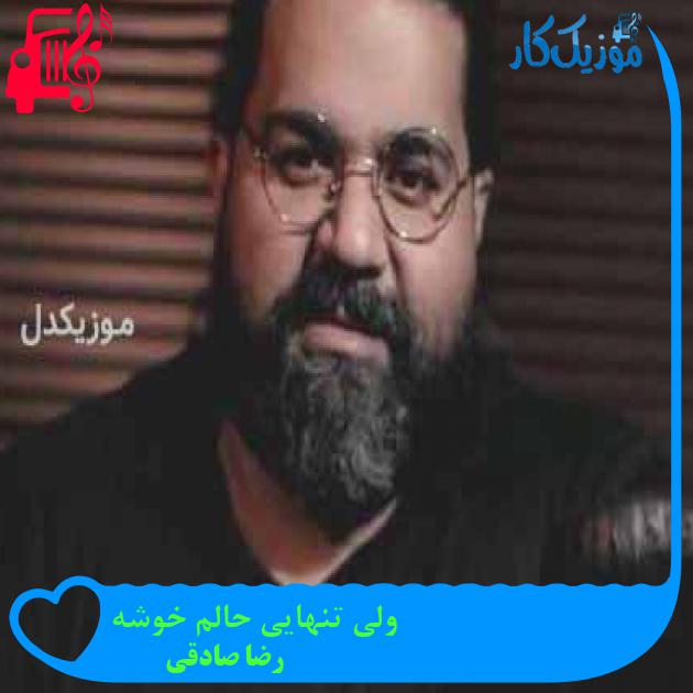 آهنگ ولی تنهایی حالم خوشه از رضا صادقی + متن ترانه