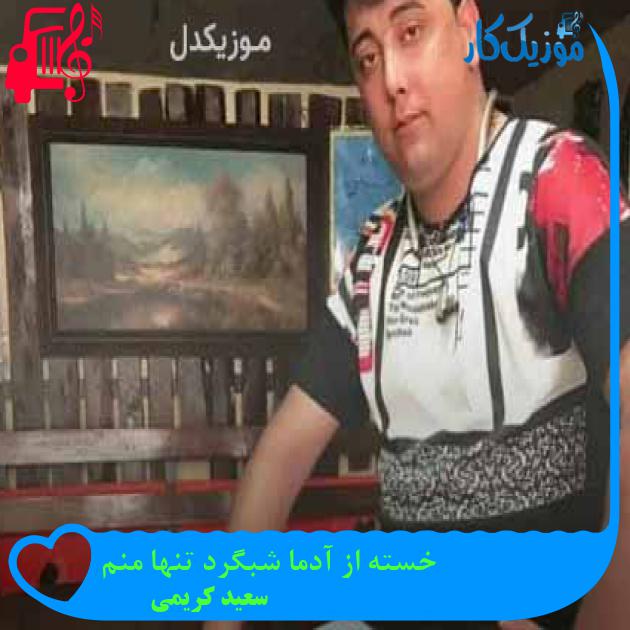 آهنگ خسته از آدما شبگرد تنها منم از سعید کریمی + متن ترانه آهنگ خسته از آدما شبگرد تنها منم از سعید کریمی + متن ترانه
