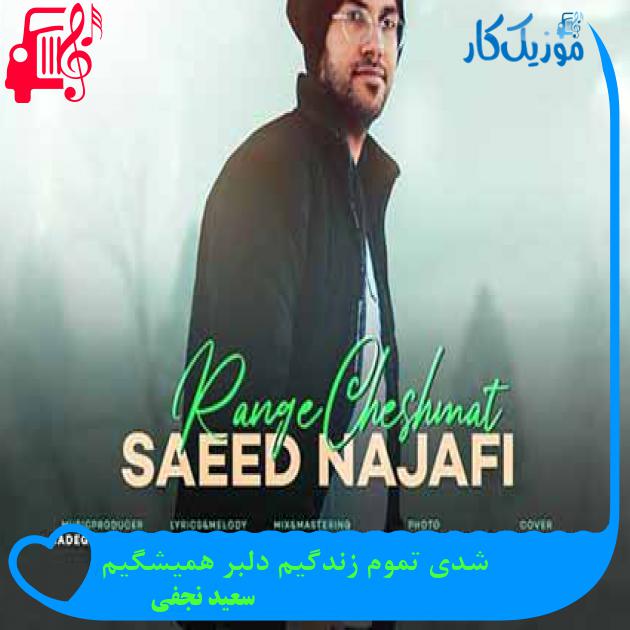 آهنگ شدی تموم زندگیم دلبر همیشگیم از سعید نجفی + متن ترانه آهنگ شدی تموم زندگیم دلبر همیشگیم از سعید نجفی + متن ترانه