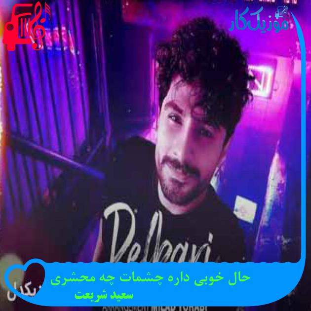 آهنگ حال خوبی داره چشمات چه محشری از سعید شریعت + متن ترانه آهنگ حال خوبی داره چشمات چه محشری از سعید شریعت + متن ترانه