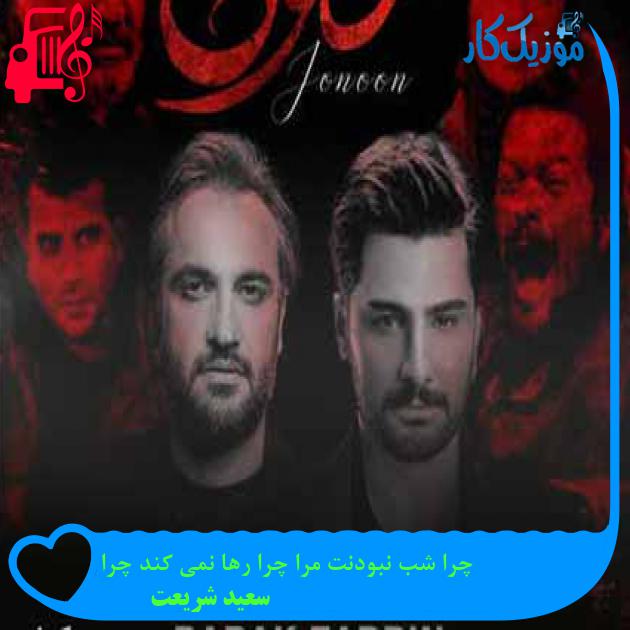 آهنگ چرا شب نبودنت مرا چرا رها نمی کند چرا از سعید شریعت + متن ترانه آهنگ چرا شب نبودنت مرا چرا رها نمی کند چرا از سعید شریعت + متن ترانه