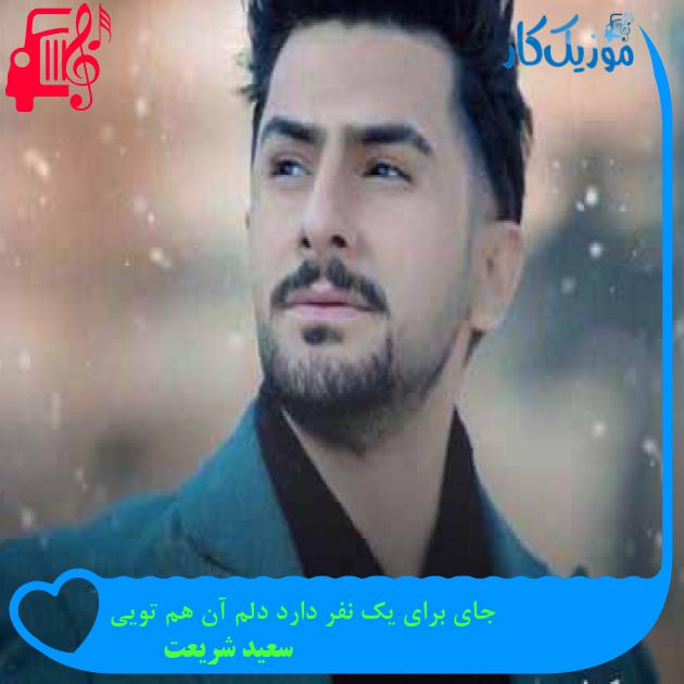 آهنگ جای برای یک نفر دارد دلم آن هم تویی از سعید شریعت + متن ترانه آهنگ جای برای یک نفر دارد دلم آن هم تویی از سعید شریعت + متن ترانه