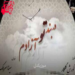 کاور آهنگ در بند تو آزادم از سینا سرلک + متن ترانه اثر سینا سرلک