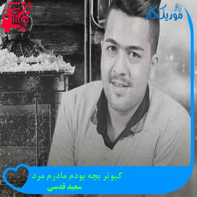 آهنگ کبوتر بچه بودم مادرم مرد از سعید قدسی + متن ترانه آهنگ کبوتر بچه بودم مادرم مرد از سعید قدسی + متن ترانه