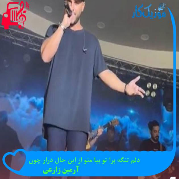 آهنگ دلم تنگه برا تو بیا منو از این حال درار چون از آرمین زارعی