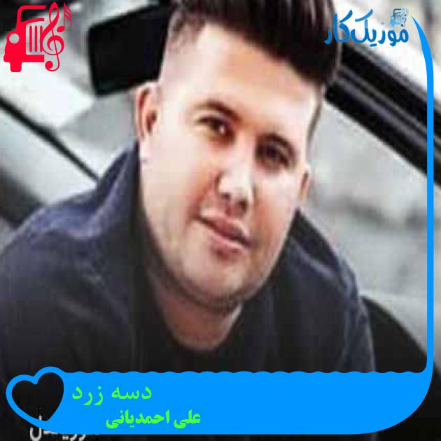 آهنگ دسه زرد از علی احمدیانی + متن ترانه آهنگ دسه زرد از علی احمدیانی + متن ترانه