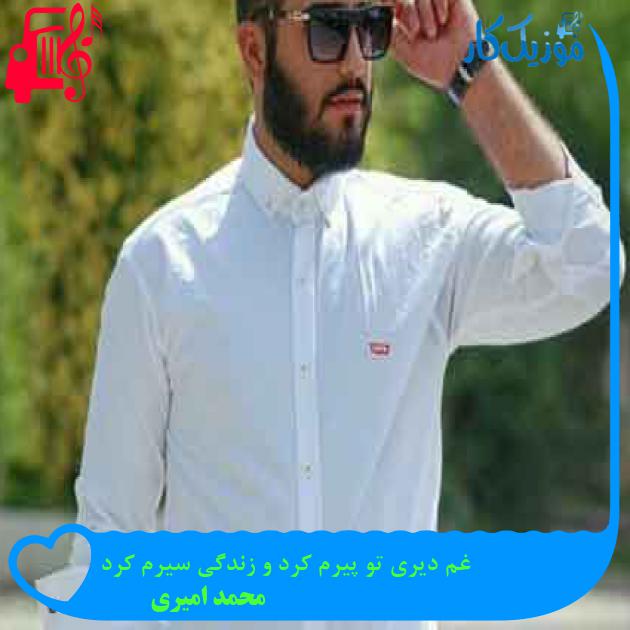 آهنگ غم دیری تو پیرم کرد و زندگی سیرم کرد از محمد امیری + متن ترانه آهنگ غم دیری تو پیرم کرد و زندگی سیرم کرد از محمد امیری + متن ترانه