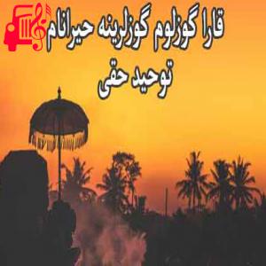 دانلود آهنگ آهنگ گوزلرینی بنزدیرم دریایا از توحید حقی + متن ترانه