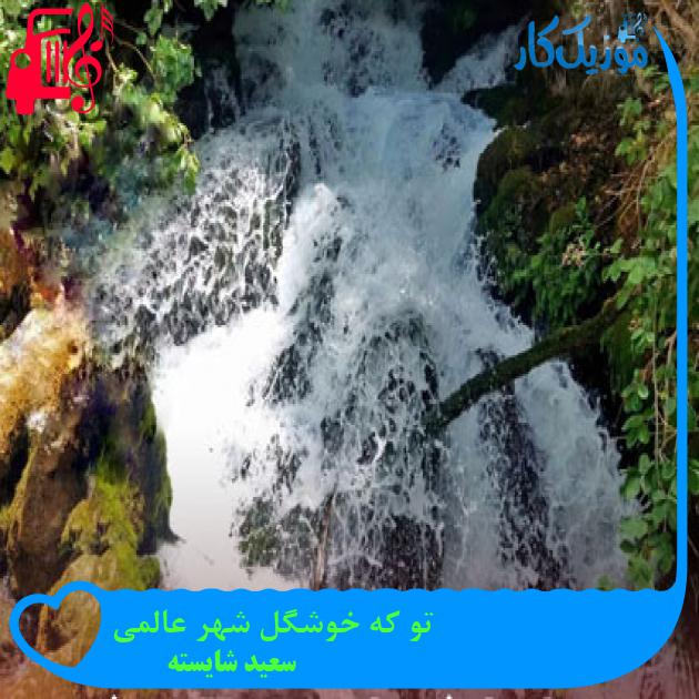 آهنگ تو که خوشگل شهر عالمی از سعید شایسته + متن ترانه