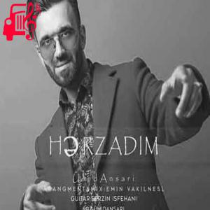 دانلود آهنگ آهنگ هرزادیم از امید انصاری + متن ترانه