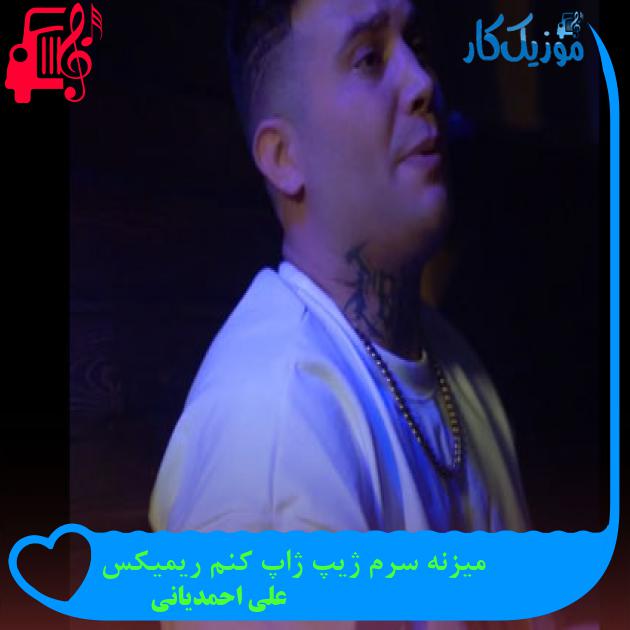 آهنگ میزنه سرم ژیپ ژاپ کنم ریمیکس از علی احمدیانی + متن ترانه