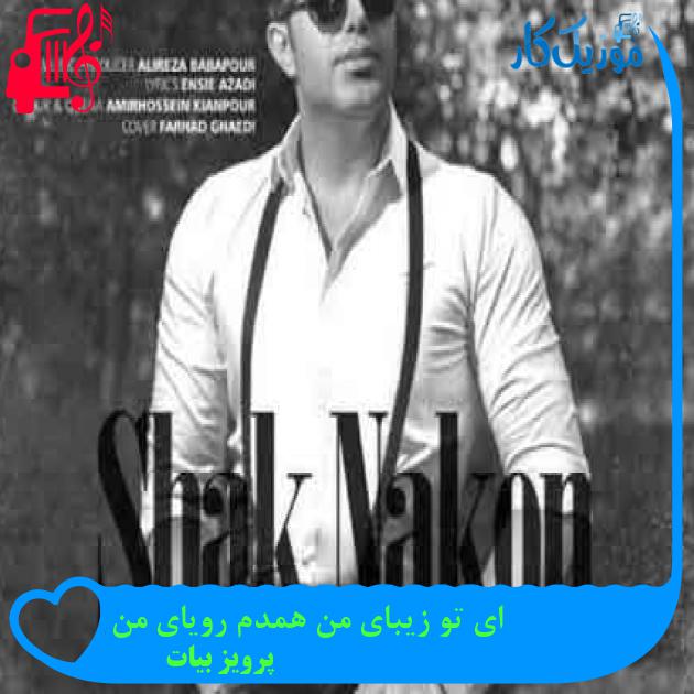 آهنگ ای تو زیبای من همدم رویای من از پرویز بیات + متن ترانه